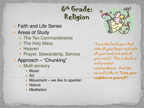 Ppt 6 Th Grade 6a Religion Language Arts And Social Studies