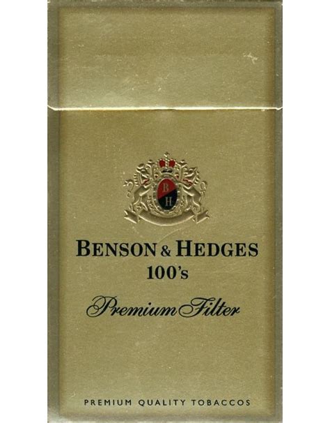 Benson And Hedges Menthol Luxury 2022