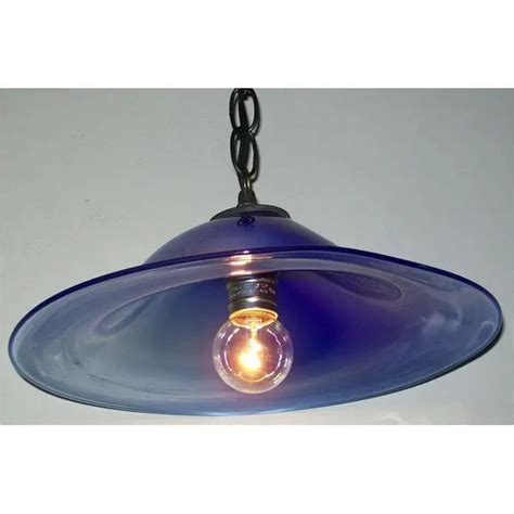 Blue Hanging Glass Pendant Light By Crystal Postighone Sweetheart
