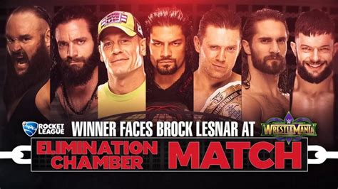 Wwe Elimination Chamber Results Mens Elimination Chamber Match