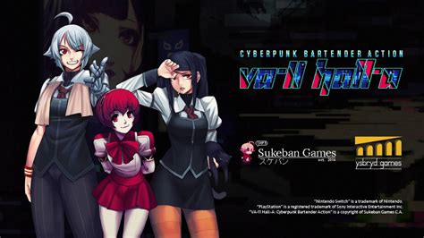 Va 11 Hall A Cyberpunk Bartender Action Playstation 4 And Switch