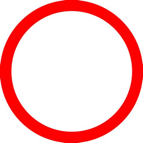 Red Circle Clip Art Vector Clip Art Online Royalty Clipart