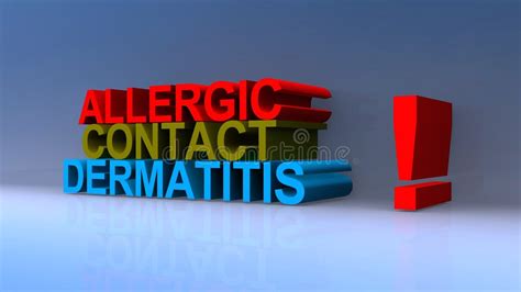 Contact Dermatitis Stock Illustrations 387 Contact Dermatitis Stock