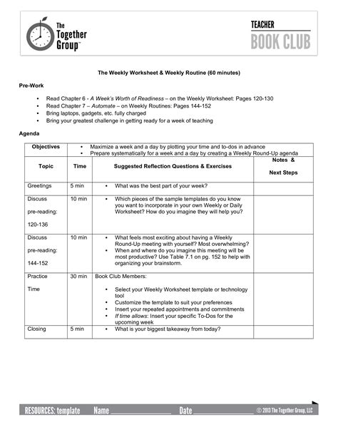 Weekly Meeting Agenda - How to create a Weekly Meeting Agenda? Download this Weekly Meeting ...
