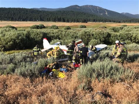 Two Dead After Plane Crashes In Meadow Near Truckee