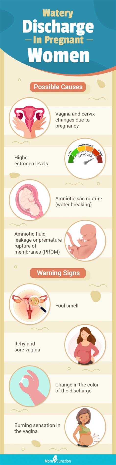 Is Having A Watery Discharge During Pregnancy Normal Momjunction