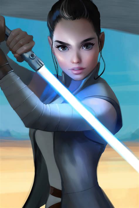 640x960 Rey With Sword Iphone 4 Iphone 4s Hd 4k Wallpapers Images