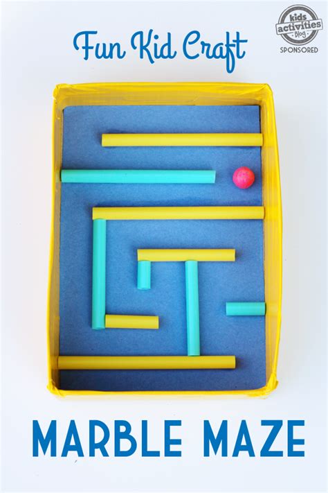Diy Marble Maze For Kids