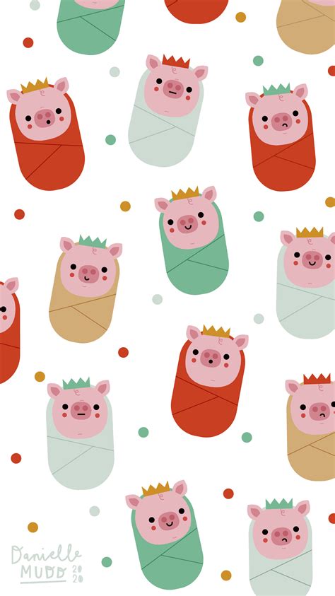 Download Christmas Pig Wallpaper Bhmpics