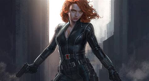 Alternate Look For Black Widow Revealed In New Captain America Civil