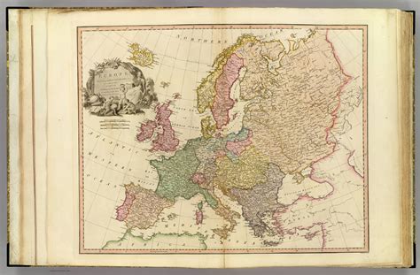 Europe Exhibiting Its Principal States Andc London Published By W