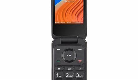 TracFone TCL Flip 2, 8GB, Black - Prepaid Flip Phone (Locked) - Tanga
