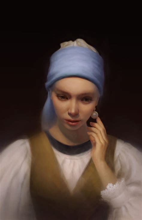Girl With A Pearl Earring By Fionameng On Deviantart