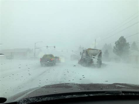 Blizzard Conditions Impacting Roads - Shortgo