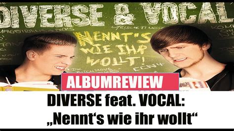 Diverse Feat Vocal Nennt S Wie Ihr Wollt Albumreview Mit Fanfragen