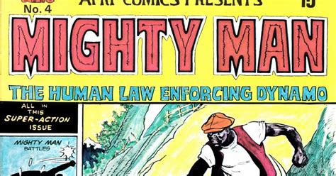South African Comic Books Afri Comics Mighty Man 4