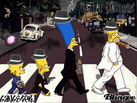 Gangsta Simpsons Picture 91961749 Blingee