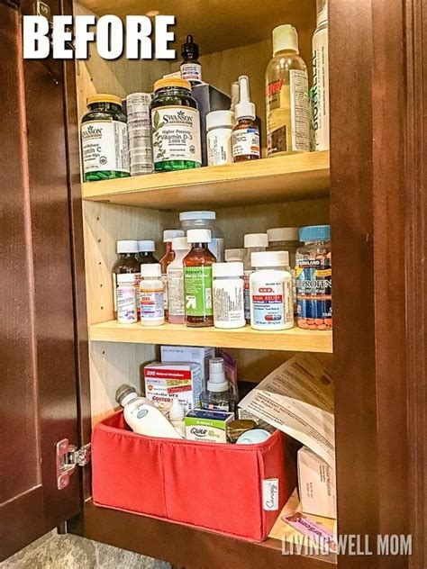 4 Brilliant Steps To Organizing Your Medicine Cabinet The Easy Way No