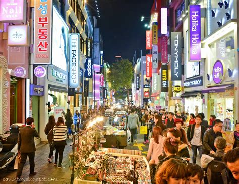 Myeongdong Shopping Area Seoul This Is Korea Tours