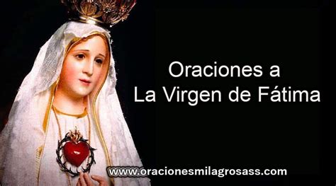 4 Oraciones Milagrosas A La Virgen De Fátima