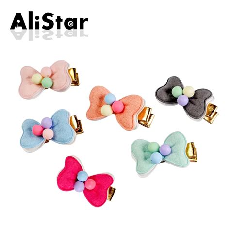 Lovely Girls Hairpins Bowknot Fashion Kids Childrens Hair Accessories