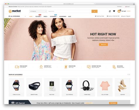 31 Ecommerce Website Templates For Top Online Stores 2020 Colorlib