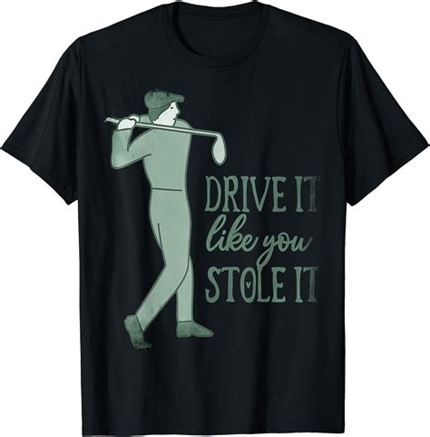 Old Vintage Golf Decor Golfer T Shirt Clothing