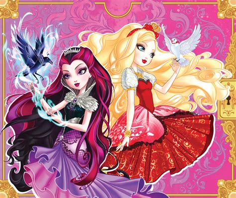 Raven Queen And Apple White Ever After High Ever After High Rebels