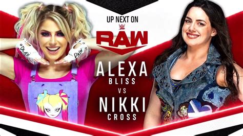 Alexa Bliss Vs Nikki Cross Full Match Youtube