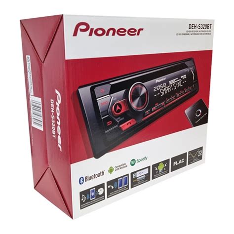 Pioneer Deh S320bt Car Stereo With Bluetooth Usb Aux Android And