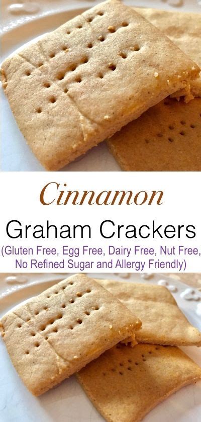 See more ideas about recipes, food, gluten free desserts. Cinnamon Graham Cracker Cookies (Gluten Free, Egg Free ...