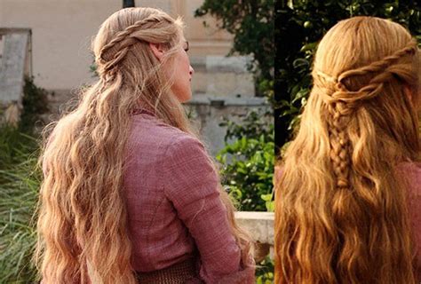 Game Of Thrones Hairstyles Cersei Lannister Rope Braid Hairstyle Tutorial Hair Romance