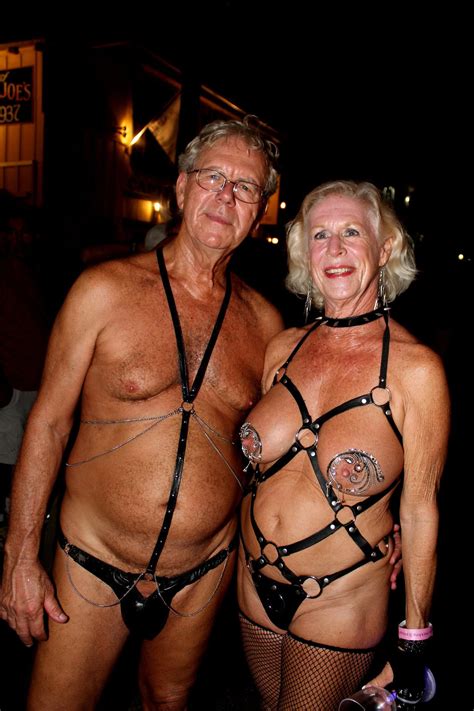 Semi Nude Mature People At Crazy And Sexy Night Parade Night Flashers