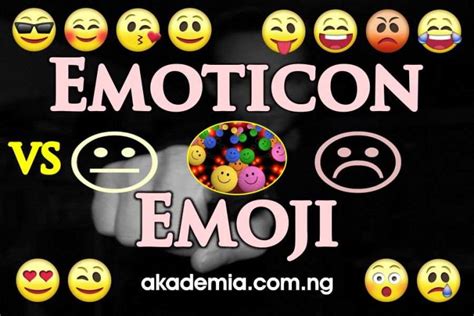 Emoticon Vs Emoji Definition And Difference Akademia