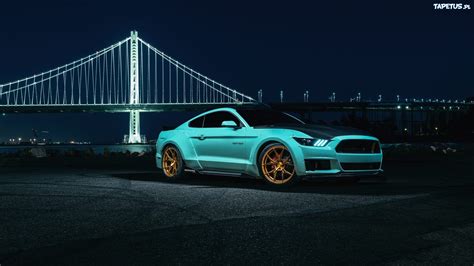 Ford Mustang Ecoboost Tiffany Blue 2015 Most Golden Gate Bridge
