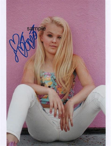 Jojo Siwa 1 Reprint 8x10 Signed Autographed Photo Picture Man Etsy