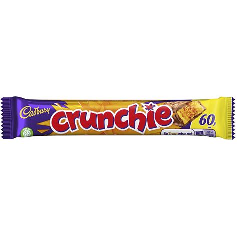 cadbury crunchie chocolate bar 60p 40g bb foodservice