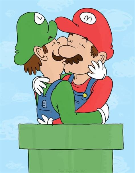 Well Its Finally Confirmed Mario And Luigi Always Were Lovers 3 Such A