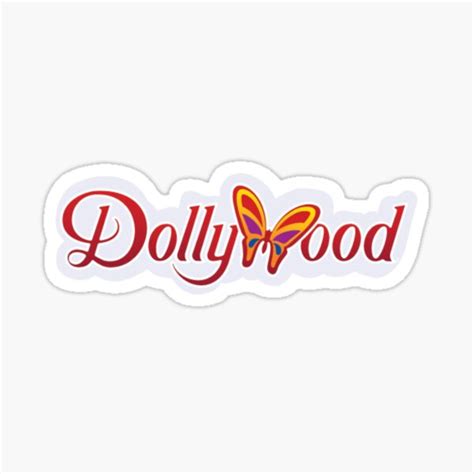 Dollywood Logo Sticker For Sale By Gamerpeach Redbubble