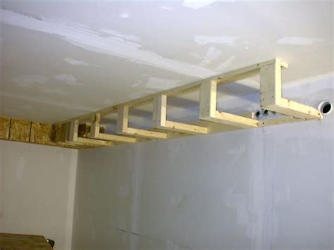 59 Framing Around Ductwork In Basement Basement Soffits And How To