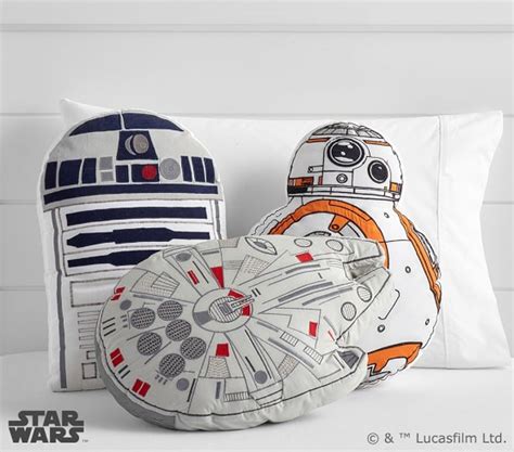 Star Wars Shaped Decorative Pillows Pottery Barn Kids