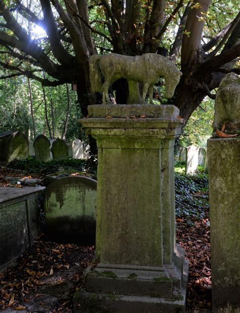 tomb of john atcheler in highgate western cemetery highgate london