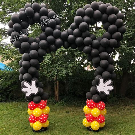 Want To Greet Your Guests Differently Use This Mickey Mouse Arch