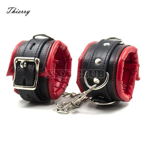 Thierry Advanced Deluxe Handcuffs Ankleuffs Soft Feel Bondage Restrain