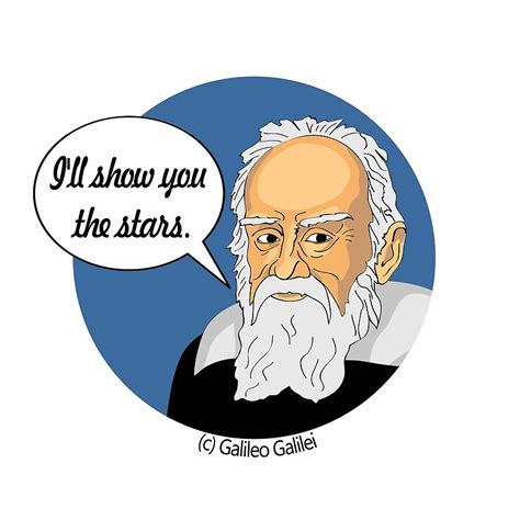 Funny Science Galileo Galilei Posters By Rada26 Redbubble