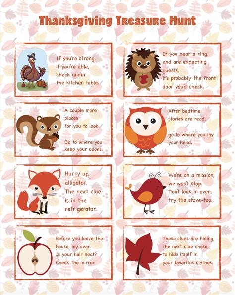 We did not find results for: FREE Printable Thanksgiving Treasure Hunt: Fun for Kids!