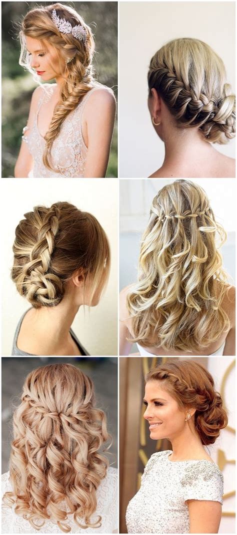 It can look messy of each of them as a different hair trend. best braided hairstyle for bridesmaids wedding hairstyle ...