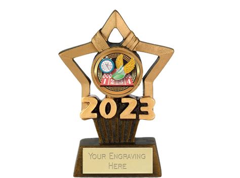 Athletics 2023 Award Trophy Personalized Engraving Etsy