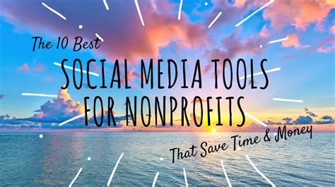 They advocate for industries and professions, help feed the poor, find new cures for diseases, educate children, house the homeless, and so much more. The 10 Best Social Media Tools for Nonprofits That Save Time and Money (2018 Update) | Wild ...