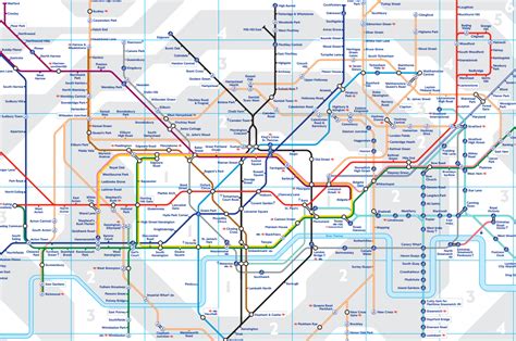 O Harta Fascinanta Harta Metroului Londonez Dragosuro